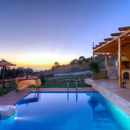 Despina 1 Plakias Private Villa, Private Swimming Pool Garden,amazing View Villa *