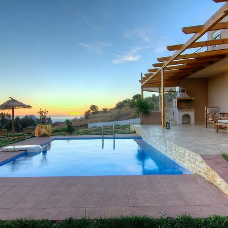 Despina 1 Plakias Private Villa, Private Swimming Pool Garden,amazing View *
