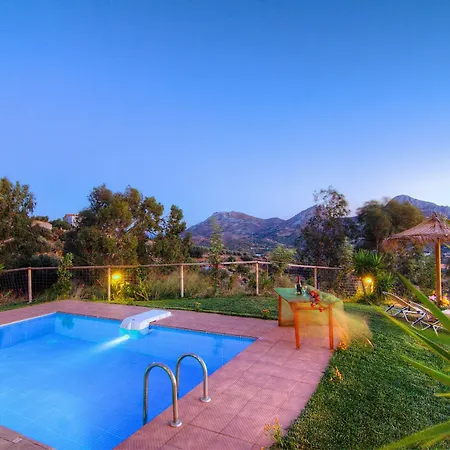 Villa Despina 1 Plakias Private Villa, Private Swimming Pool Garden,amazing View