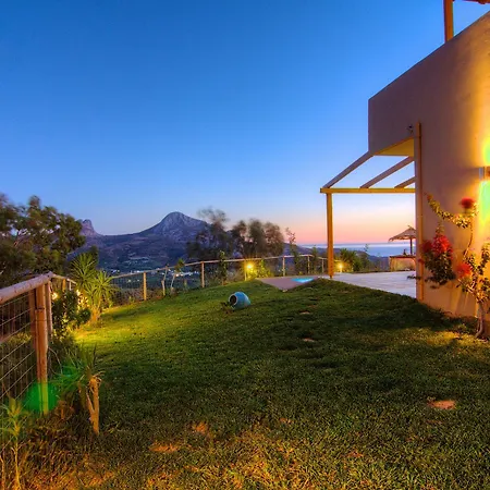 Despina 1 Plakias Private Villa, Private Swimming Pool Garden,amazing View Villa