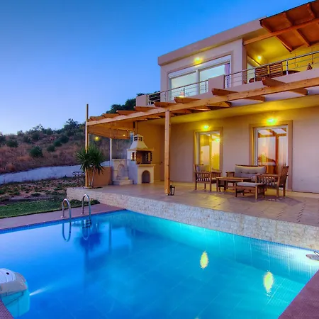 Villa Despina 1 Plakias Private Villa, Private Swimming Pool Garden,amazing View
